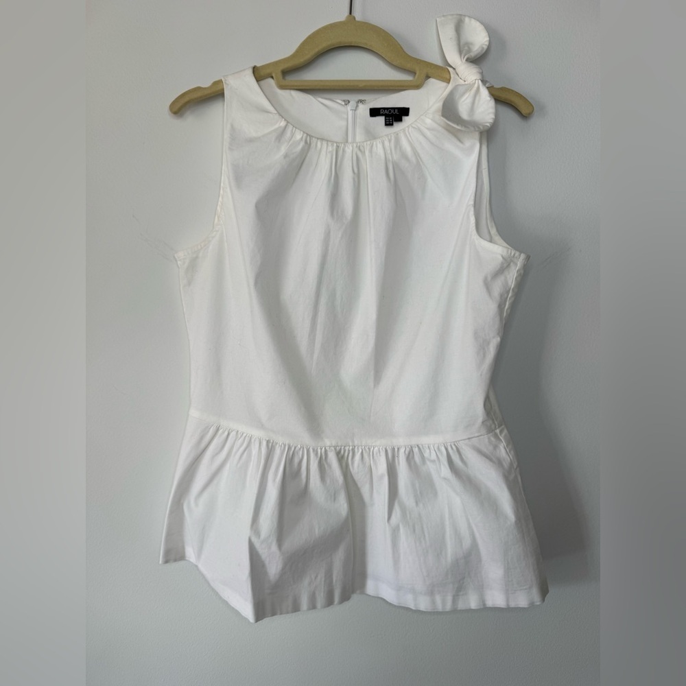 Raoul Peplum Tank – Size 10 – Bow Shoulder Detail - Picture 7 of 13